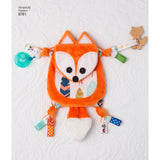 8761 Baby Sensory Blanket