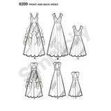 8289 Ladies Special Occasion Dresses