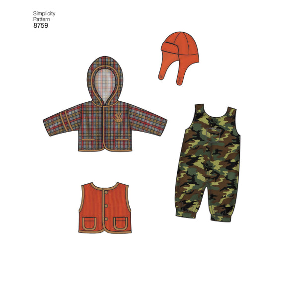 8759 Babies Sportswear