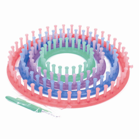 Circular Knitting Loom; Set of 4